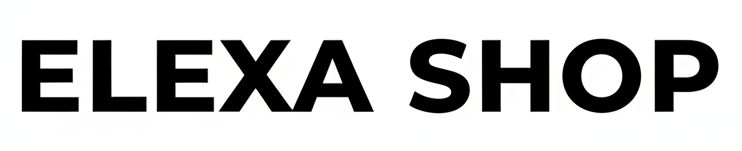 Elexa Shop Text Wordmark Logo